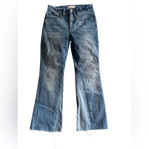 Madewell Two -Tone Cali-Demi‎ Boot Jeans. Size 27